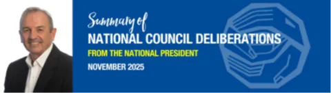 Summary of National Council Deliberations November 2025